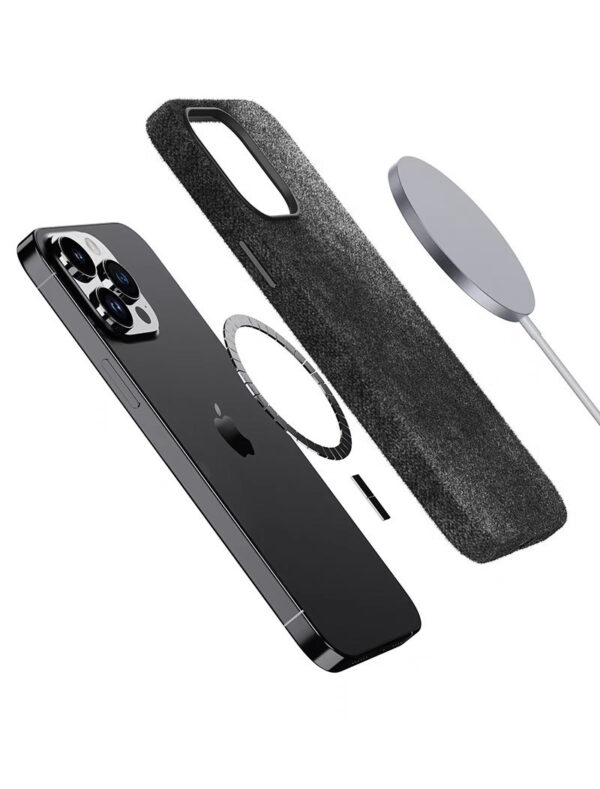 alcantara hoesje magsafe